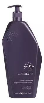 Маска для нейтрализации желтизны волос Sealver Dry &amp; Damaged Hair Mask: Маска 1000мл