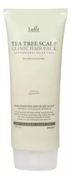 Маска для волос и кожи головы с экстрактом чайного дерева Tea Tree Scalp Clinic Hair Pack 200мл