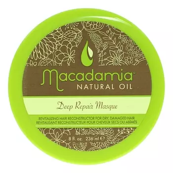 Маска для волос с маслом арганы и макадамии восстанавливающая Deep Repair Masque: Маска 236мл