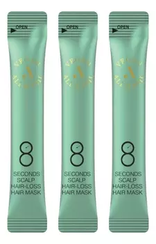 Маска против выпадения волос AllMasil 8 Seconds Scalp Hair-Loss Hair Mask: Маска 20*8мл