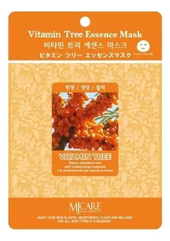 Маска тканевая Облепиха MJ Care Vitamin Tree Essence Mask 23г