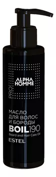 Масло для волос и бороды Alpha Homme: Масло 190мл