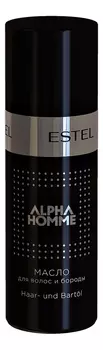 Масло для волос и бороды Alpha Homme: Масло 50мл