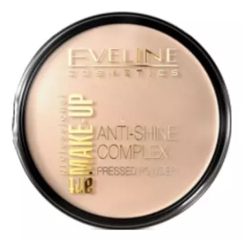 Матирующая минеральная пудра для лица c шелком Art Make-up Professional Anti-Shine Complex Pressed Powder 14г: 31 Transparent