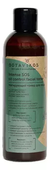Матирующий тонер для лица Intense SOS Oil Control Facial Toner 200мл
