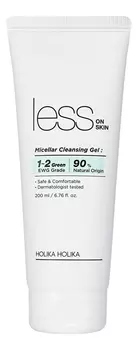 Мицеллярный гель для умывания Less On Skin Micellar Cleansing Gel 200мл