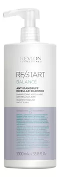 Мицеллярный шампунь для кожи головы против перхоти и шелушений Restart Balance Anti-dandruff Micellar Shampoo: Шампунь 1000мл