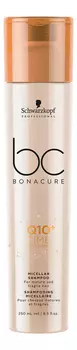 Мицеллярный шампунь для волос BC Q10+ Time Restore Micellar Shampoo 250мл: Шампунь 250мл