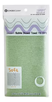 Мочалка для душа Bubble Shower Towel 28*100см (цвет в ассортименте)