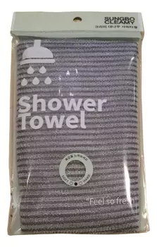 Мочалка для душа Clean &amp; Beauty Bamboo Shower Towel 28*95см