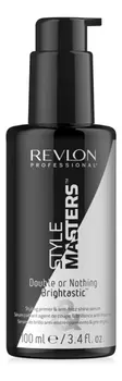 Моделирующий праймер и дисциплинирующая сыворотка для волос Style Masters Double Or Nothing Brightastic 100мл: Сыворотка 100мл старый дизайн