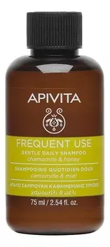 Мягкий шампунь для частого использования с экстрактом ромашки и медом Frequent Use Gentle Daily Shampoo With Chamomile &amp; Honey: Шампунь 75мл