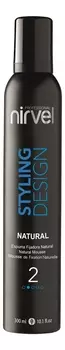 Мусс для естественной фиксаци волос Styling Desing Natural Mousse 300мл