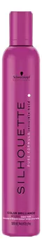 Мусс сильной фиксации для окрашенных волос Silhouette Color Brilliance Pure Mousse 500мл