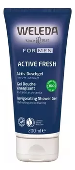 Мужской гель для душа с эфирным маслом розмарина Men Active Body Wash 200мл