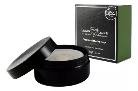 Мыло для бритья Aloe Vera: Мыло 65г (в контейнере)