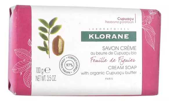 Мыло Savon Creme Feuille De Figuier 100г