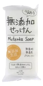 Мыло туалетное без добавок Mutenka Soap 3*100г