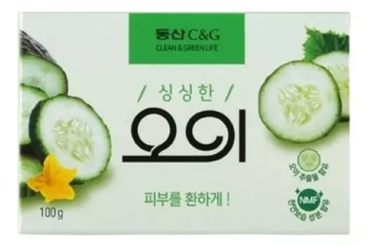 Мыло туалетное Cucumber Soap 100г (огуречное)