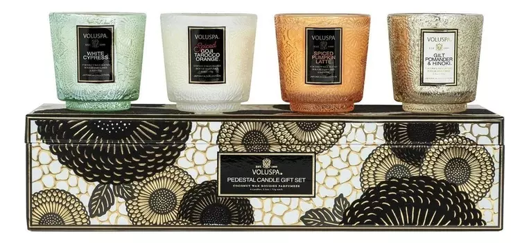 Набор ароматических свечей Japonica Holiday Gift 4*72г