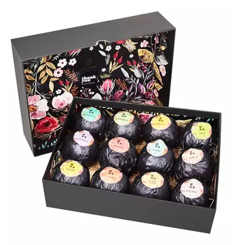 Набор бомбочек для ванн Bath Bombs 12шт