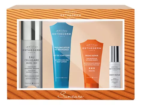 Набор для лица Sun Care Travel (спрей-уход 30мл + солнцезащитный крем Bronz Repair 15мл + молочко 30мл + сыворотка Derm Repair 5мл)