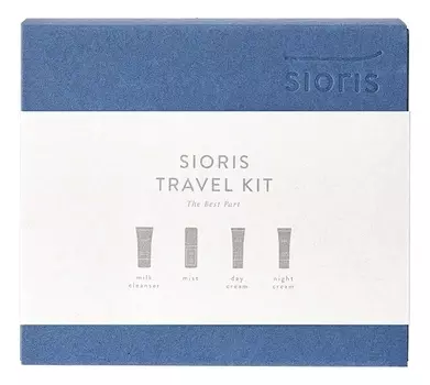 Набор для лица Travel (крем ночной 7мл + мист 30мл + молочко 30мл + крем дневной 15мл)