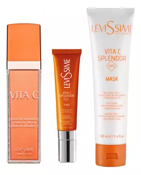 Набор для лица VITA C + GPS (крем д/лица 50мл + крем д/области вокруг глаз 15мл + маска 100мл)