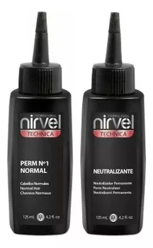 Набор для перманентной завивки натуральных волос Technica (лосьон Perm No1 Normal 125мл + нейтрализатор фиксирующий Neutralizante 125мл)