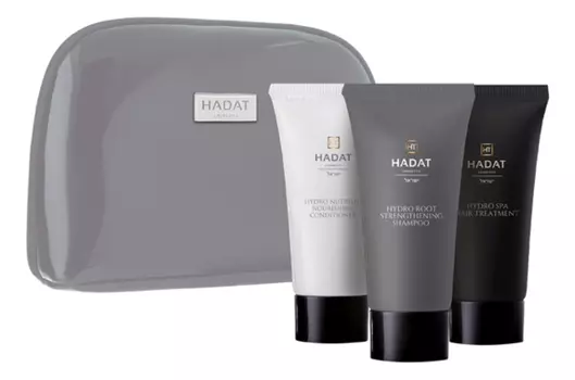 Набор для роста волос (шампунь Hydro Root Strengthening Shampoo 70мл + маска Hydro Spa Hair Treatment 70мл + кондиционер Hydro Nutrient Nourishing Conditioner 70мл)