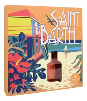 Набор для тела Tropical Escape 4*25мл (масло помадного дерева SPF6 + лосьон с ароматом ванили + гель с экстрактом алоэ вера и мятой + кокосовое масло)