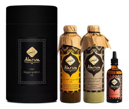 Набор для ухода за волосами Восстановление (смесь масел 100мл + шампунь 250мл + крем-бальзам 250мл)