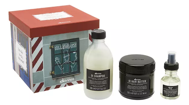 Набор для волос OI (шампунь 280мл + питательное масло-баттер 250мл + масло 50мл)