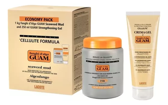 Набор Fanghi D'Alga (маска антицеллюлитная 1000г + гель-лифтинг укрепляющий 250мл)