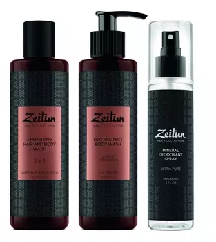 Набор (фито-шампунь д/волос 250мл + гель д/душа 2 в 1 250мл + дезодорант 150мл)