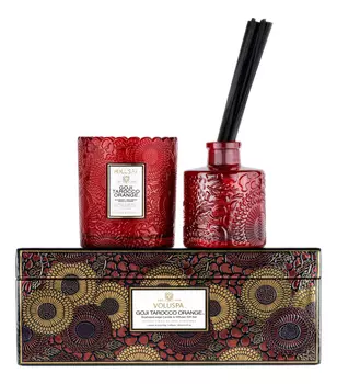 Набор Goji Tarocco Orange (свеча 176г + аромадиффузор 100мл)