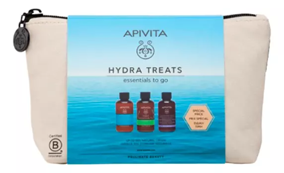 Набор Hydra Treats 3*75мл (гель д/душа Tonic Mountain Tea Shower Gel + пенка д/лица и глаз Cleansing Creamy Foam Olive, Lavender &amp; Propolis + шампунь д/волос с гиалуроновой кислотой и алоэ Hydration Moisturizing Shampoo)