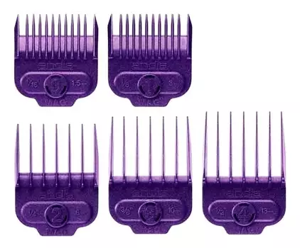 Набор насадок для машинок на магнитах US-1, PM-4 (1,55, 3, 6, 10, 13мм)