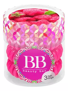 Набор резинок для волос Малиновый Hair Rings 3шт