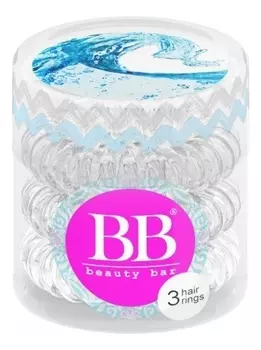 Набор резинок для волос Прозрачный Hair Rings 3шт