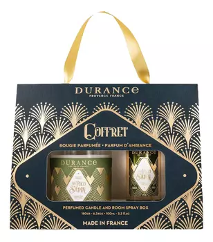 Набор Under The Pine Tree (ароматическая свеча 180г + спрей для дома 100мл): Набор новый дизайн