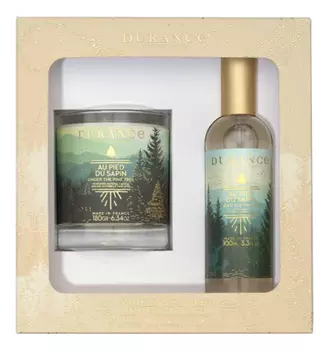Набор Under The Pine Tree (спрей для дома 100мл + свеча 180г) под елью