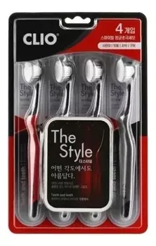 Набор зубных щеток The Style Toothbrush 4шт