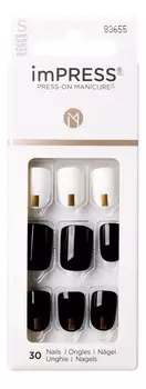 Накладные ногти Ход королевы Impress Manicure Color KIM004C 30шт (короткая длина)