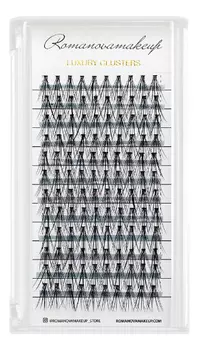 Накладные пучки ресниц Luxury Clusters F 120шт: Long