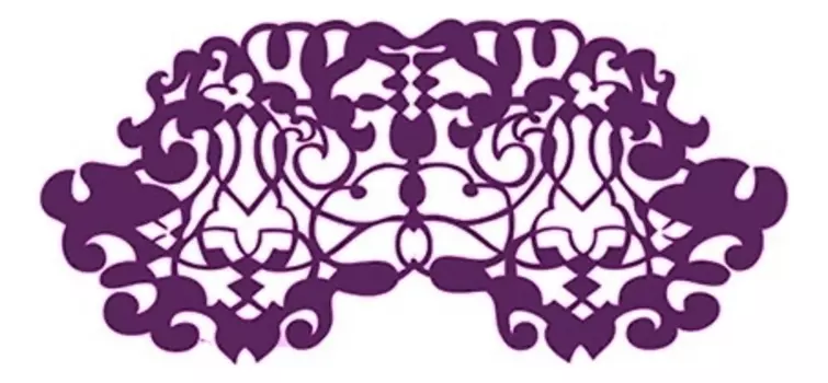 Наклейка для лица Nouveau Suede Mask : Imperial Purple