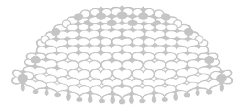 Наклейка для лица Sweetart Demi Veil : White