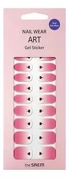 Наклейки для ногтей Nail Wear Art Gel Sticker 24шт: No 04
