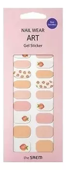 Наклейки для ногтей Nail Wear Art Gel Sticker 24шт: No 10