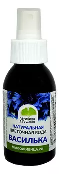 Натуральная цветочная вода Василька: Вода 100мл